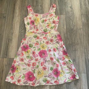 SCARLETT SLEEVELESS FLORAL DRESS 9/10-EUC‎